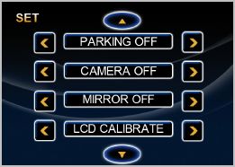 GUI NF630: gestione Parking Aid